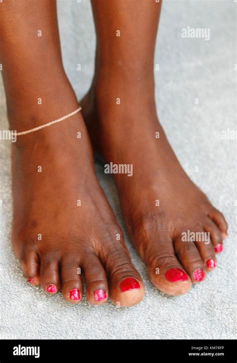 african female feet